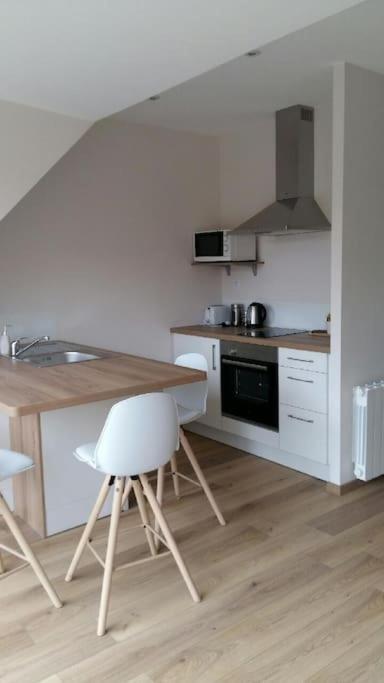 Agreable Studio A La Campagne Et Proche De La Mer Anctoville-Sur-Bosc Bagian luar foto